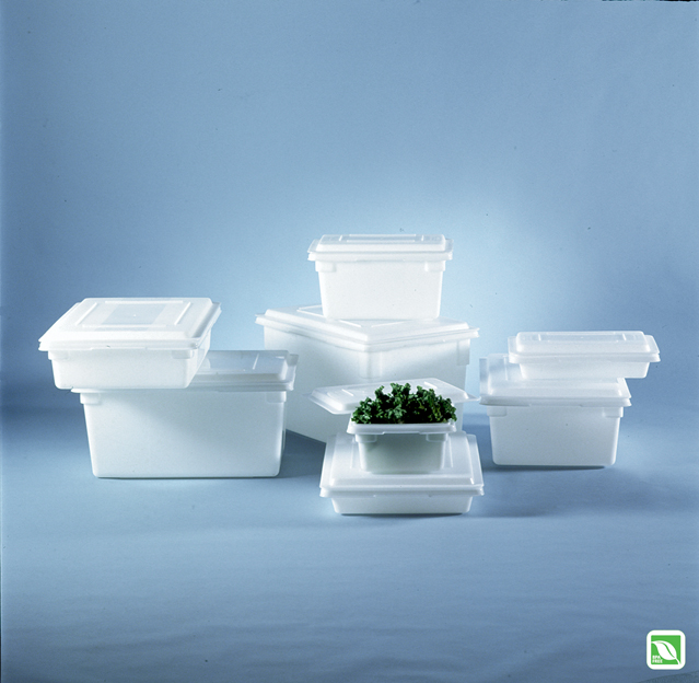 TAPAS DE POLIETILENO PARA CAJAS DE ALIMENTOS RUBBERMAID 350